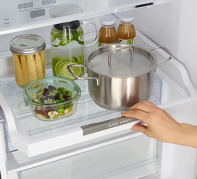 ثلاجة هيتاشي 2 باب فريزر من الاسفل Hitachi 2-Door Refrigerator-Freezer