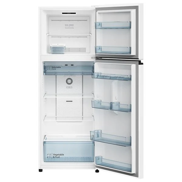 ثلاجة هيتاشي بابين - 17 قدم - ابيض Hitachi 2-Door Refrigerator - 17cu ft - White