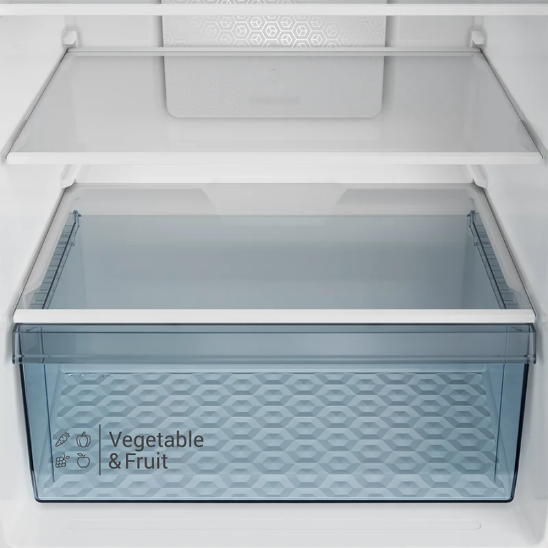 ثلاجة هيتاشي ببابين 18 قدم - ابيض- HRTN6408SPWH Hitachi 18 cu. ft. 2-Door Refrigerator - White