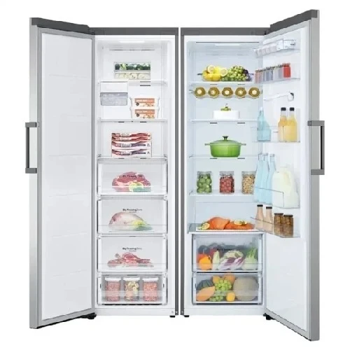 EQDM511 EQFM514 LG TWIN ثلاجة مجمدة توأم ال جي ابيض