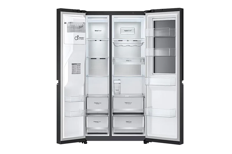 GCX-287TVAN LG ثلاجة ال جي Insta View حجم 617 لتر الباب داخل الباب