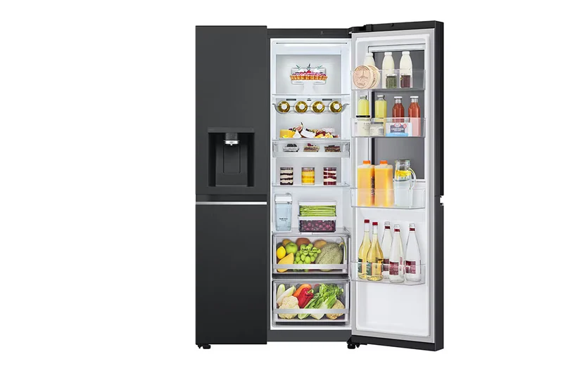 GCX-287TVAN LG ثلاجة ال جي Insta View حجم 617 لتر الباب داخل الباب