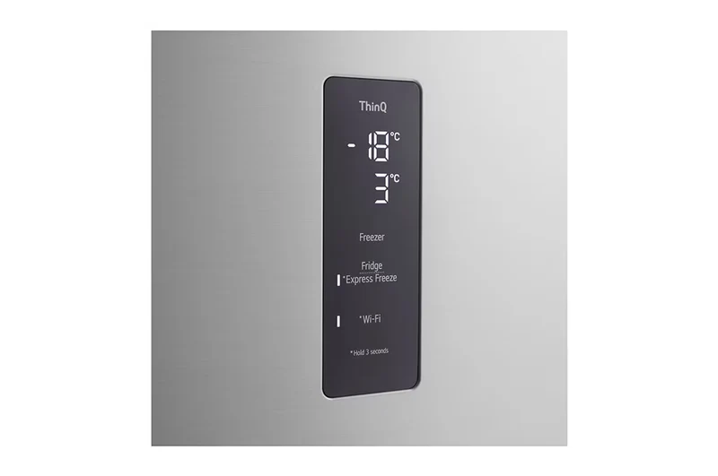 GRF-862BVLB LG ثلاجة ال جي حجم 28 قدم ، تقنية ™ThinQ لون سلفر