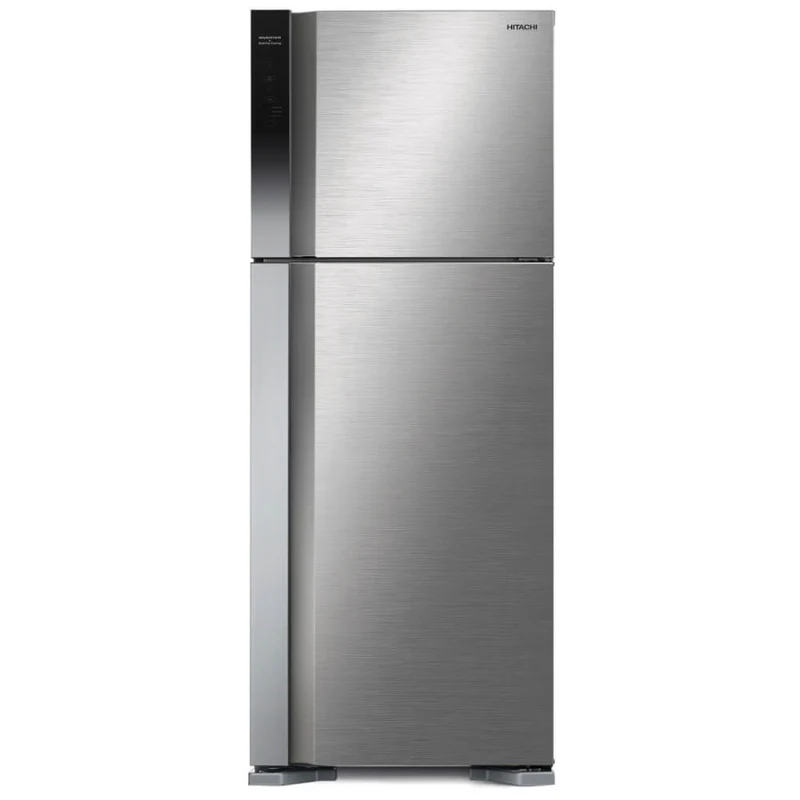 ثلاجة هيتاشي بابين 20 قدم ستيل- HRTN7489DFBSLIQ Hitachi 2-door 20-foot stainless steel refrigerator
