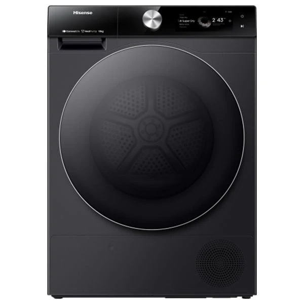 مجففة هايسنس فتحة امامية - 9 كغم - DH3S902BT - اسود Hisense Front Load Dryer - 9 kg - DH3S902BT - Black