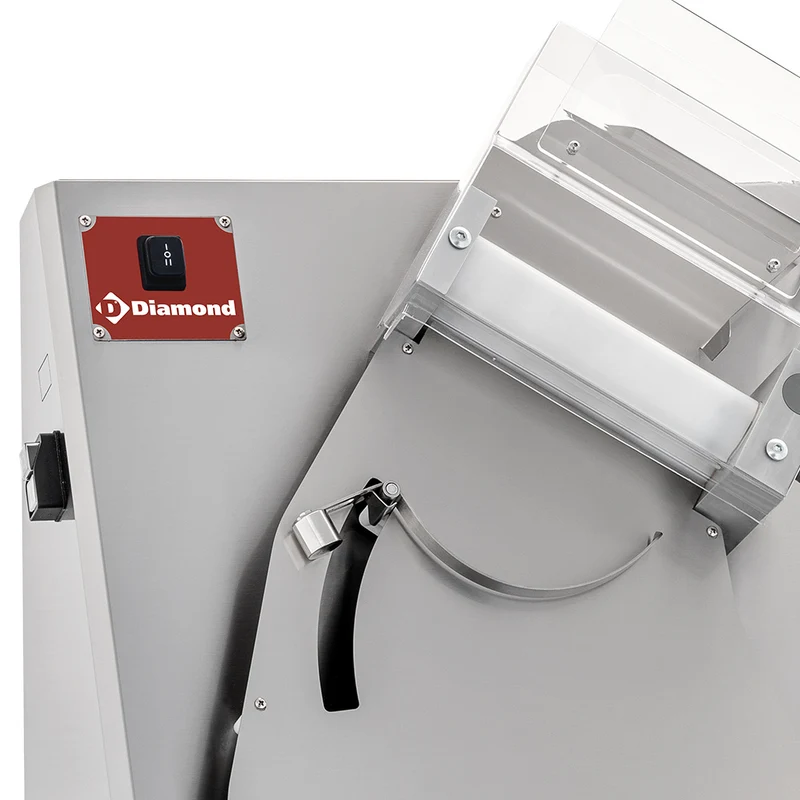 Professionelle Teigausrollmaschine für Pizzateig bis Ø 42 cm, R42/XM