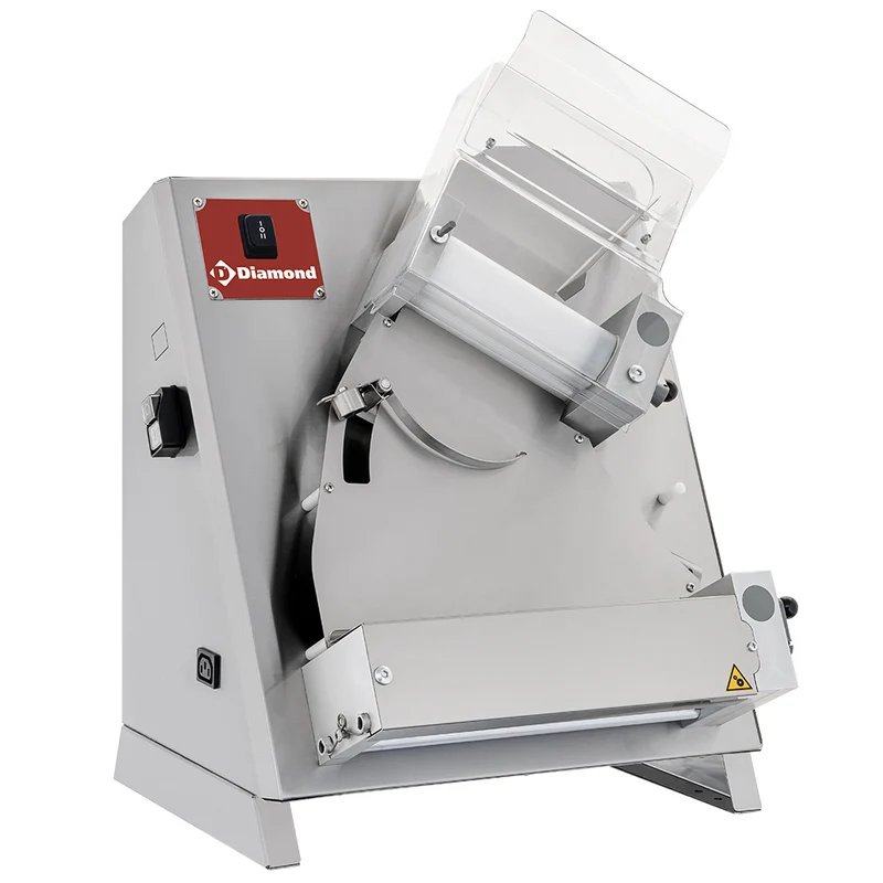 Professionelle Teigausrollmaschine , 2 Walzen , für Pizzateig bis 31 cm, R32/XP