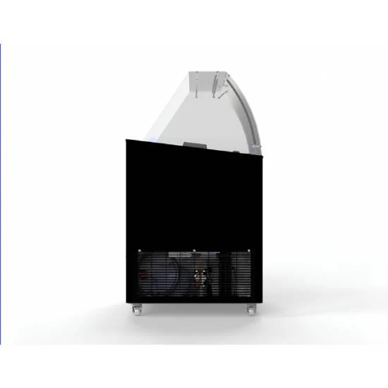 Speiseeisvitrine Corsica, schwarz, 6x5 Liter