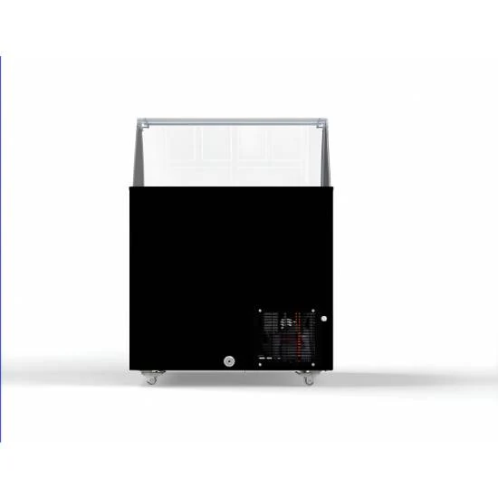 Speiseeisvitrine Corsica, schwarz, 6x5 Liter