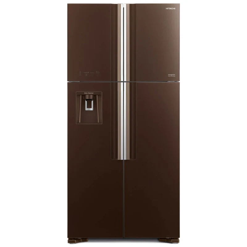ثلاجة هيتاشي بأربعة أبواب-جوزي - R-W760PUQ7 GBW Hitachi 4-Door Refrigerator R-W760PUQ7 GBW