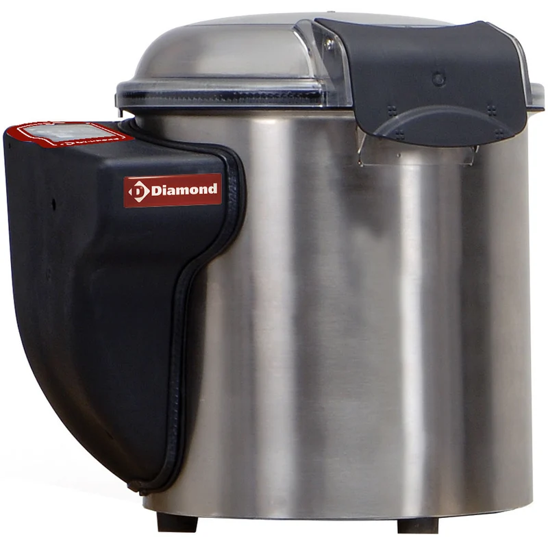 Professionelle Kartoffelschälmaschine 5 kg , Tischgerät aus Edelstahl, PPF-05