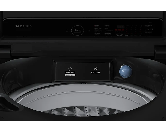 غسالة سامسونج Samsung التايلندي حجم 19كيلو موديل WA80F19S8BRQ