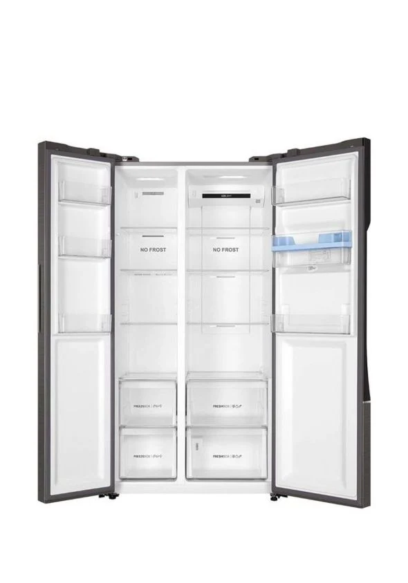 ثلاجة هاير سايد باي سايد مع براد - GHSR3918EWPG - Side By Side Refrigerato