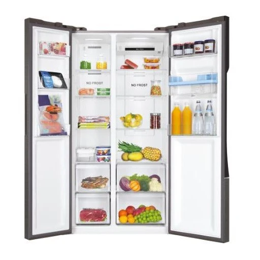 ثلاجة هاير سايد باي سايد مع براد - GHSR3918EWPG - Side By Side Refrigerato