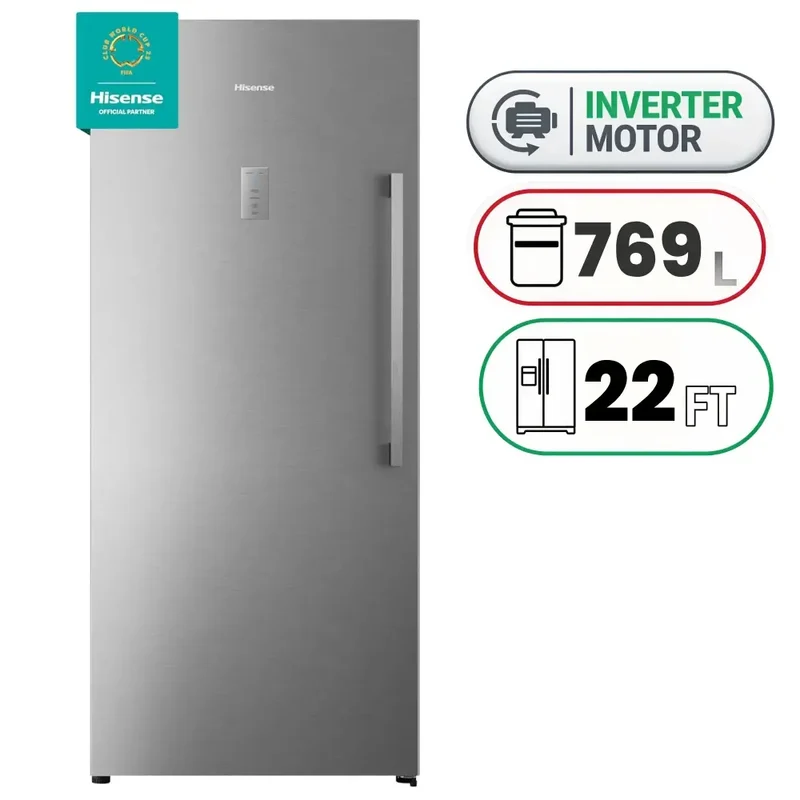 FV3N769NAI فريز+ثلاجة هايسنس 769 لتر