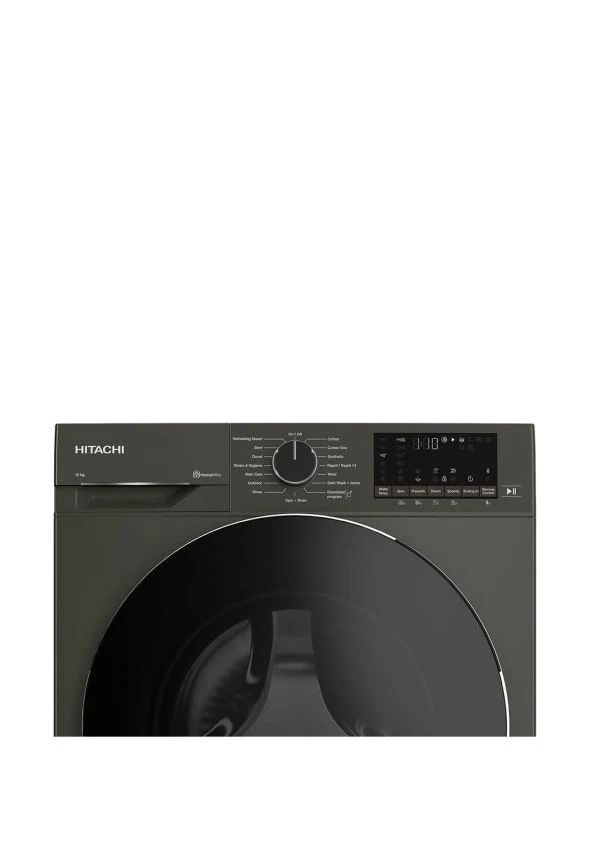 غسالة هيتاشي فتحه جانبيه حجم 10 كيلو موديل BD-100XFVEM