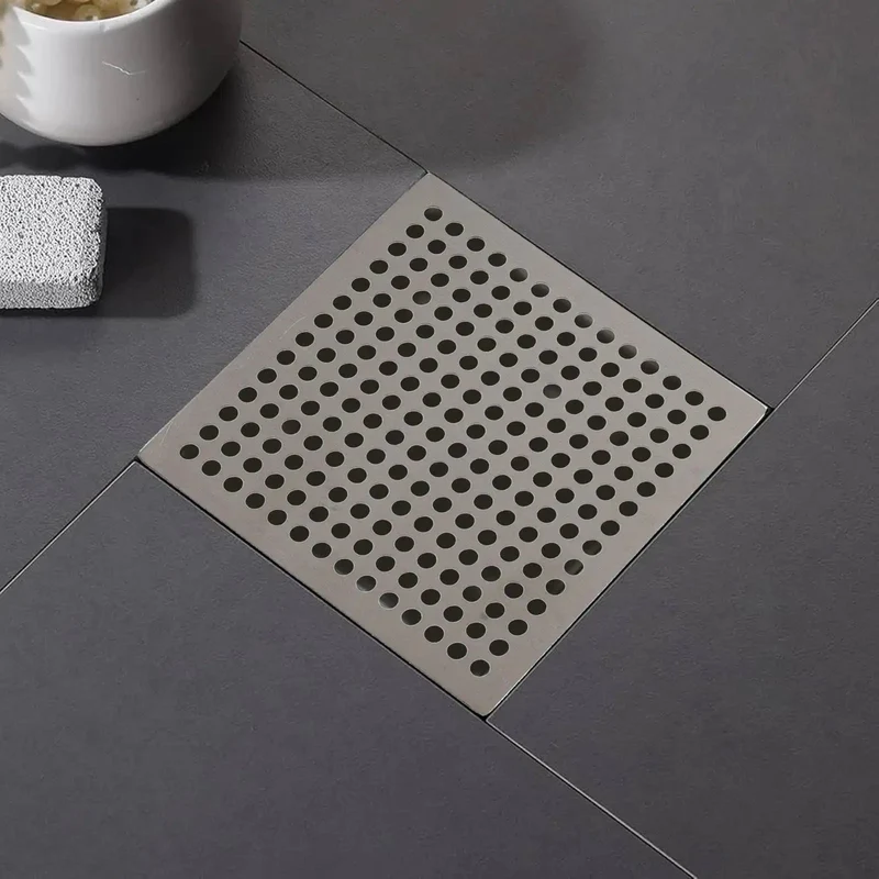 Real Deal Stainless Steel Bathtub Drain Cover That Super Straight Up Stops Clogs Using A Dense Grid Layout To Catch Every Trapped Hair And Debris For Totally Smooth Drainage