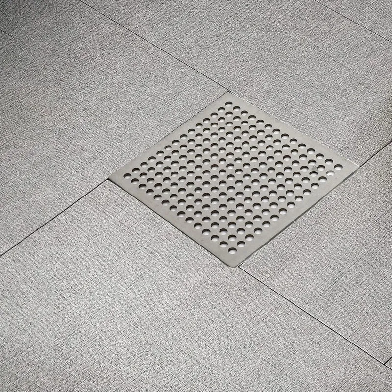 Real Deal Stainless Steel Bathtub Drain Cover That Super Straight Up Stops Clogs Using A Dense Grid Layout To Catch Every Trapped Hair And Debris For Totally Smooth Drainage