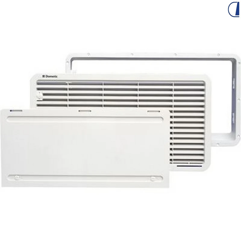 Di-Tec Griglia con cornice e copertura LS300 per frigorifero camper 490×249 mm