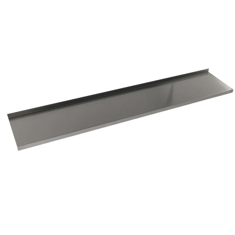 Edelstahl Wandboard 140 x 30 cm für Gastronomie & Gewerbe, P143