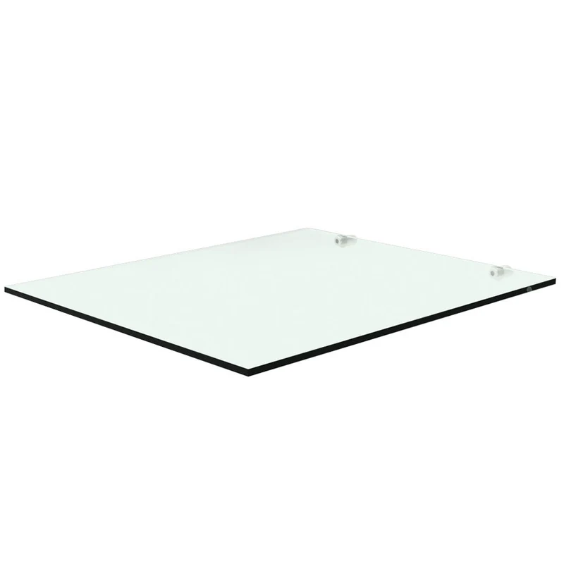 Hygienisches Wandboard aus Sicherheitsglas , Inkl. Halterungen, OP15