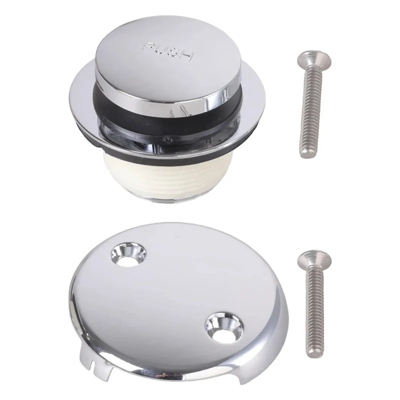 Heavy Duty Stainless Steel Bathtub Drain Replacement Assembly Straight Up Durable No Clog Nonsense Smooth Water Flow Rust Resistant Easy Snap Install Goes The Distance