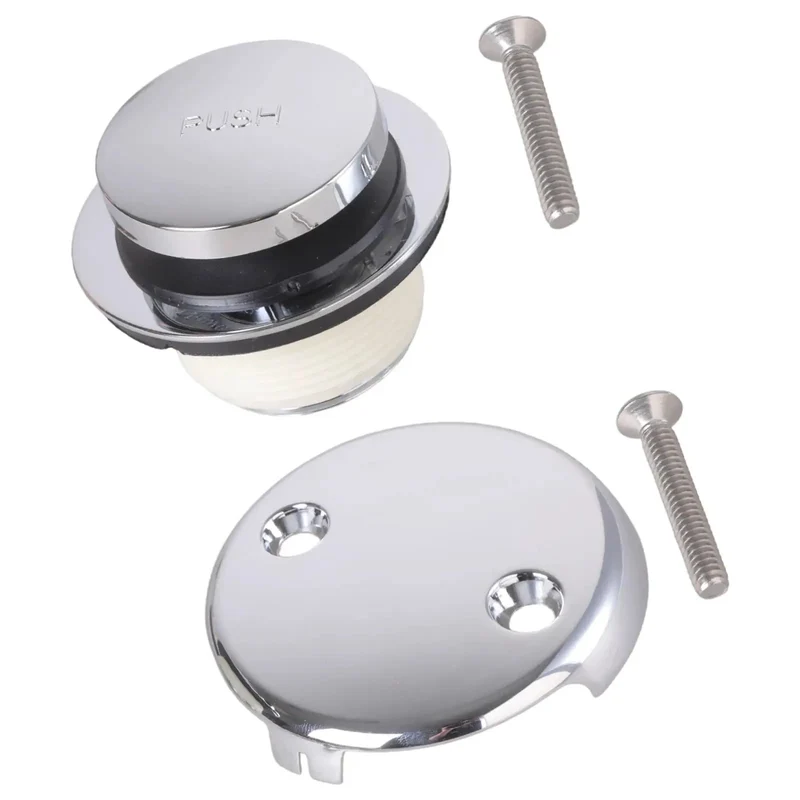 Heavy Duty Stainless Steel Bathtub Drain Replacement Assembly Straight Up Durable No Clog Nonsense Smooth Water Flow Rust Resistant Easy Snap Install Goes The Distance