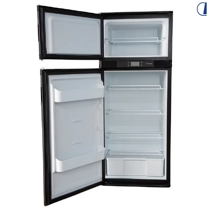 Indel B Frigorifero a compressore doppia porta 12/24V 141L (frigo 113L + freezer 28L)