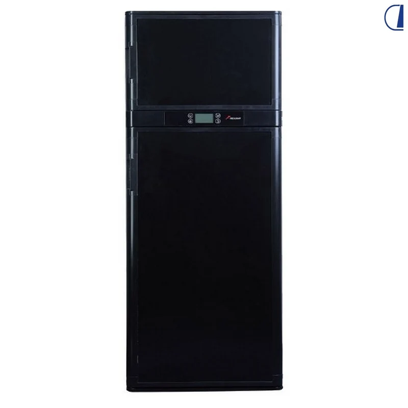 Indel B Frigorifero a compressore doppia porta 12/24V 141L (frigo 113L + freezer 28L)