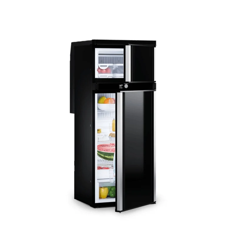 Frigorifero a compressore doppia porta 153 L freezer 29 L 12V per camper