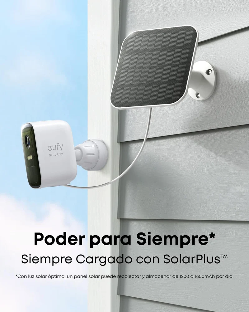 eufy Security, eufyCam 2C Kit de 2 cámaras, sin cuota mensual