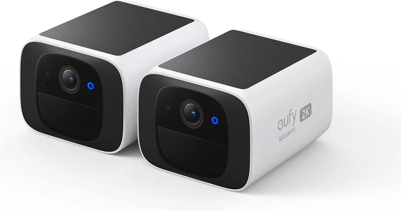 eufy Security SoloCam S220 Kit 2 Cámaras de Seguridad Exterior Solar