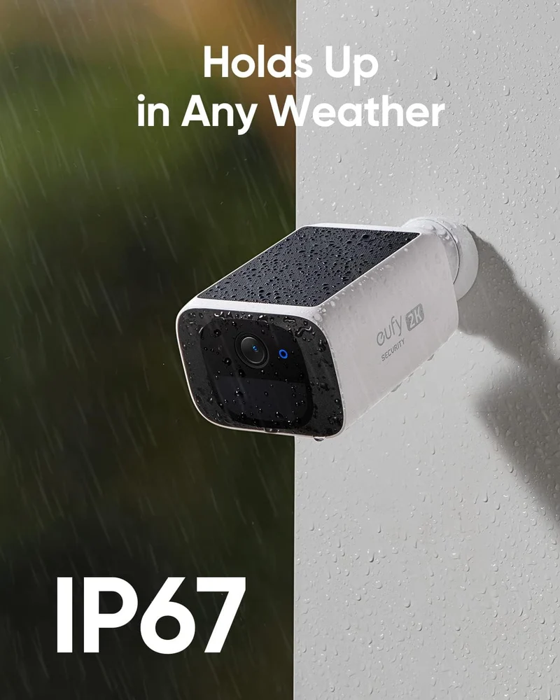 eufy Security SoloCam S220 Kit 2 Cámaras de Seguridad Exterior Solar