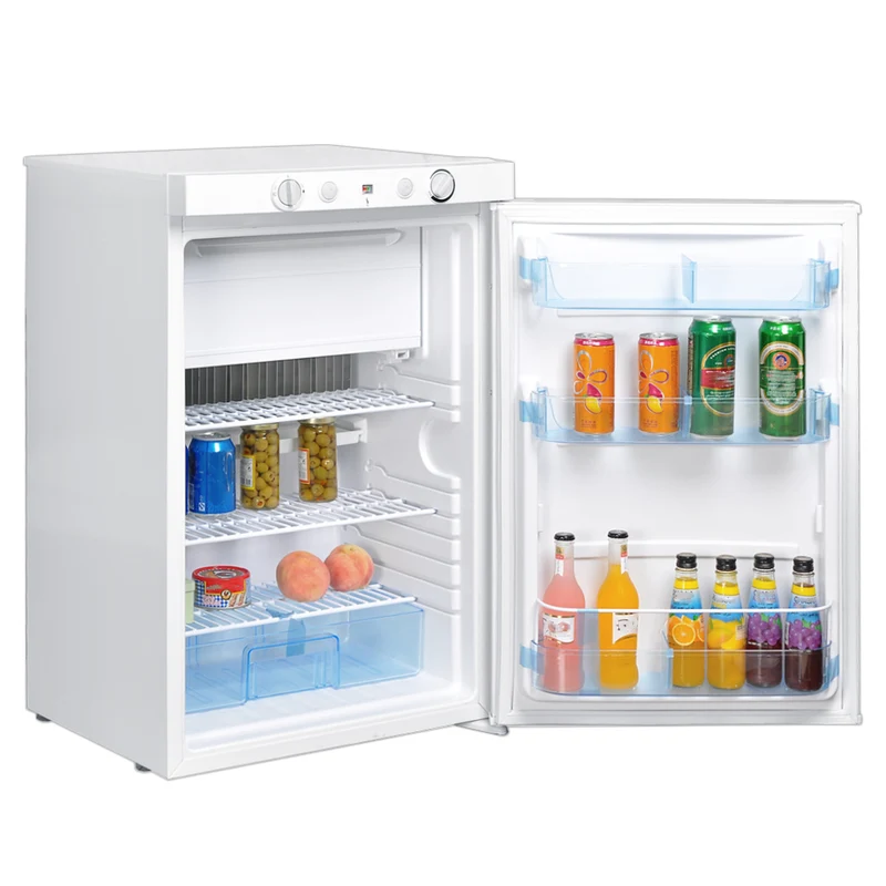 SMAD 100L 3-Way Fridge Freezer for Campervans, Caravans & Motorhomes | AC/DC/Propane Absorption Refrigerator