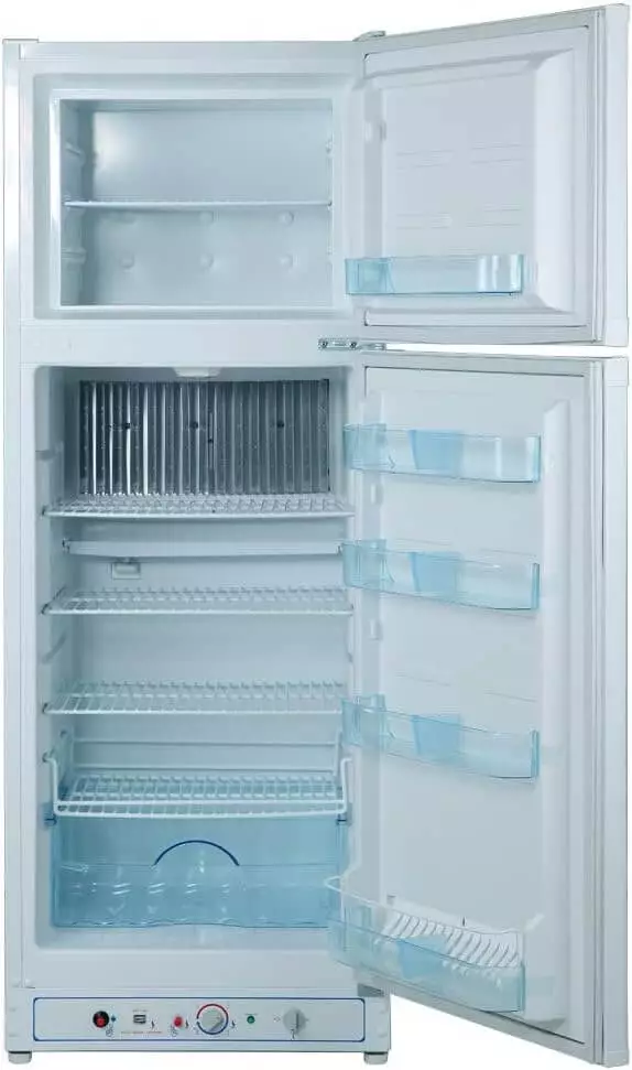 SMAD 265L LPG & AC Powered Gas Fridge with Freezer – Silent & Off-Grid Ready