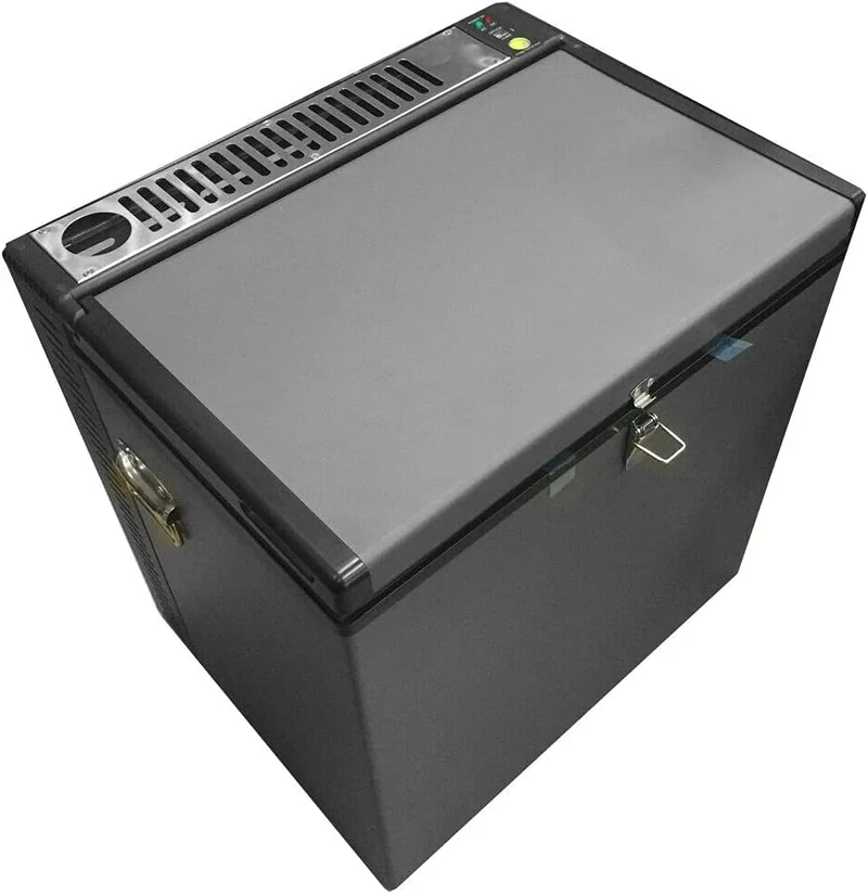 Smad 70L Portable Gas Freezer – Triple Power (LPG, AC, DC), Silent & Eco-Friendly, Ideal for Camping, RV & Outdoor Adventures