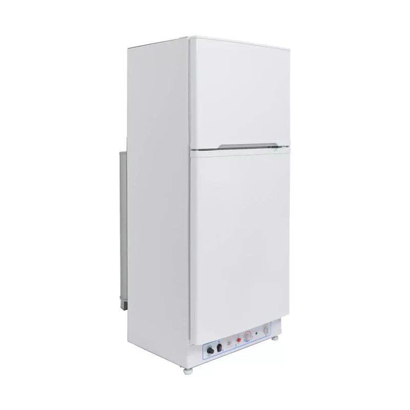 SMAD 190 Dual Power Fridge Freezer – LPG & Electric, Silent & Energy-Efficient for RVs, Cabins, and Off-Grid Living