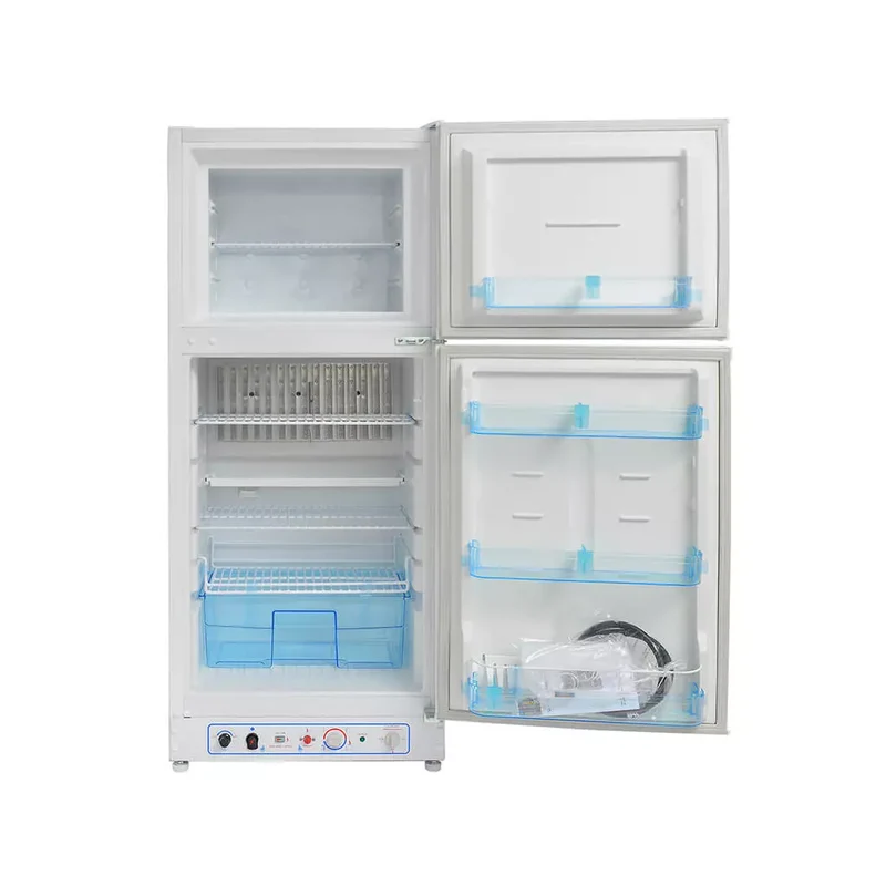 SMAD 190 Dual Power Fridge Freezer – LPG & Electric, Silent & Energy-Efficient for RVs, Cabins, and Off-Grid Living