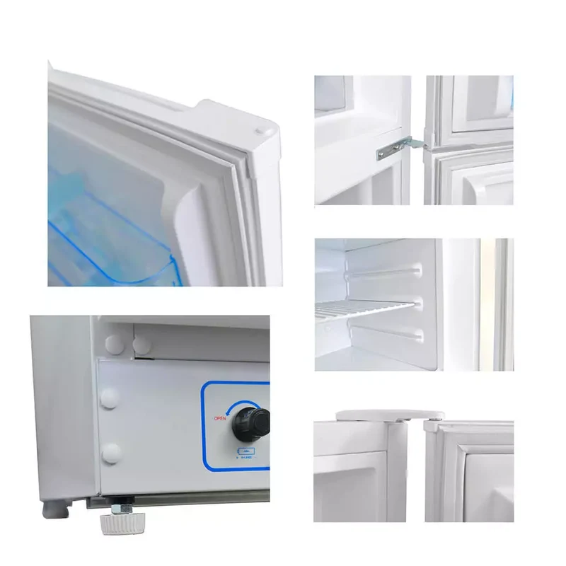 SMAD 190 Dual Power Fridge Freezer – LPG & Electric, Silent & Energy-Efficient for RVs, Cabins, and Off-Grid Living