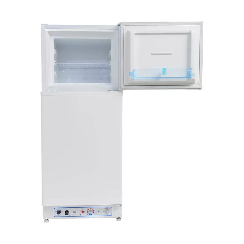 SMAD 190 Dual Power Fridge Freezer – LPG & Electric, Silent & Energy-Efficient for RVs, Cabins, and Off-Grid Living