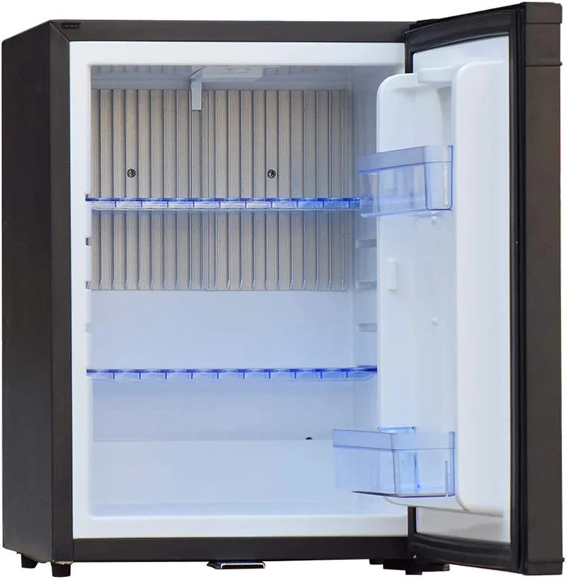 Smad Mini Absorption Fridge 40L – Silent Operation, With Lock – 12V DC / 230V AC – For Truck, Cabin, Office, Static Camping, Outdoor Use – 0–10°C