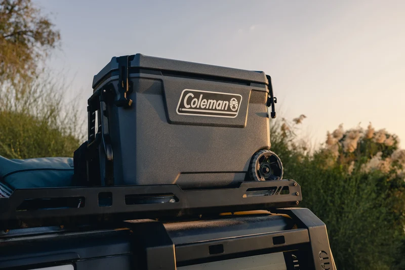 Coleman Convoy 65QT Wheeled | 66 Liter Kühlbox mit Rollen | 5 Tage Kühlung