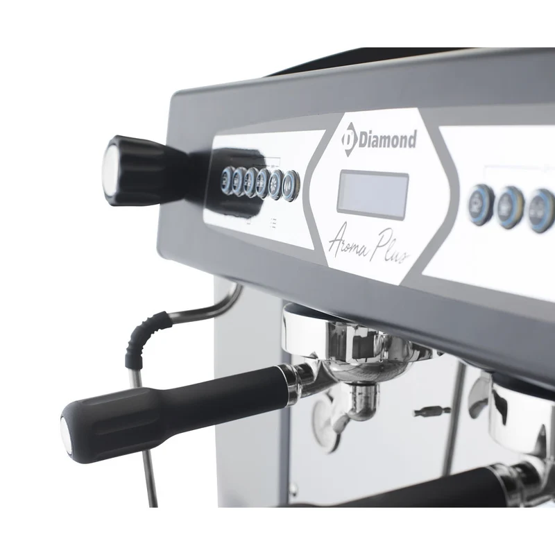 Expressomaschine, 3-gruppig, automatisch (mit Display)-SCHWARZ - AROMA/3EB