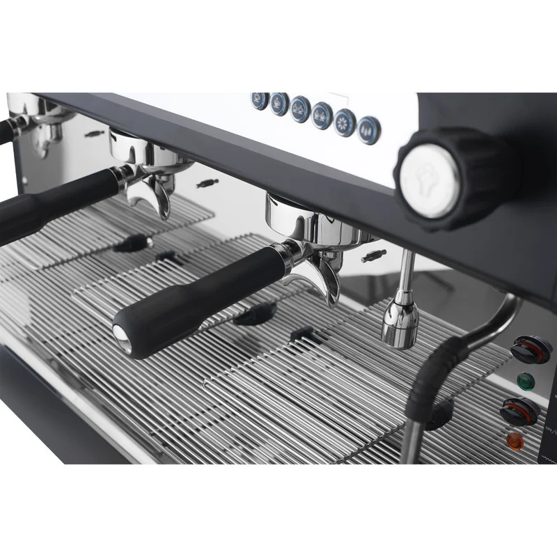 Expressomaschine, 2-gruppig, automatisch (mit Display) - SCHWARZ - AROMA/2EB