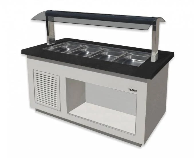 Salatbar für 4x 1/1 GN, PREMIUM LINE SB-K170 weiß