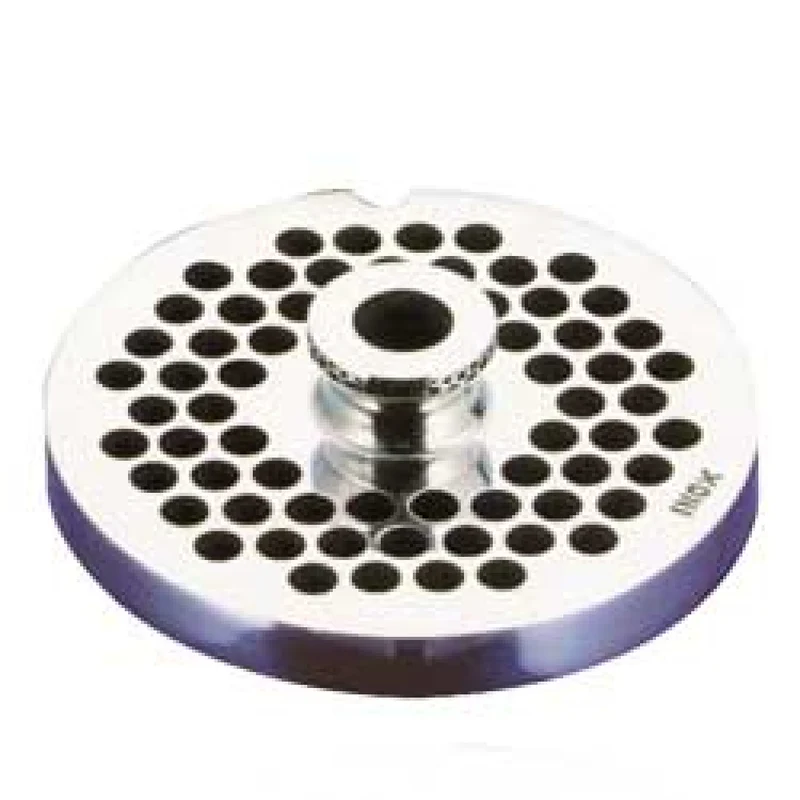 Lochscheibe für Fleischwolf Größe 22 , 12 mm Lochung , Edelstahl, G22/12
