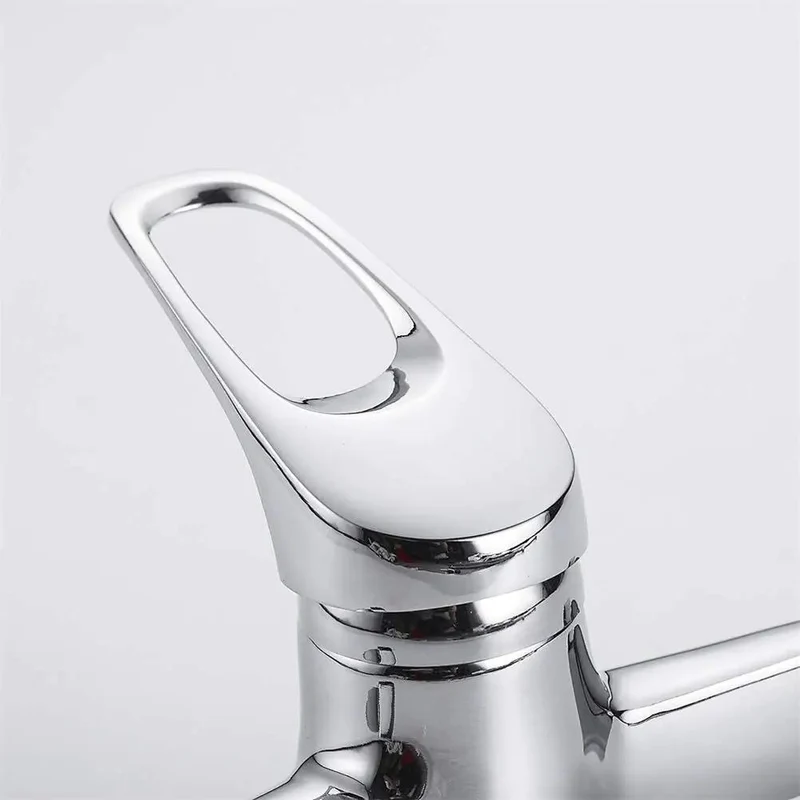 Top Tier Wall Mount Kitchen Faucet With Smooth Swivel Spout And Single Handle For Quick Hot Cold Water Adjustments And Splash Free Sink Scrubbing Plus Built Damn Tough One Piece Construction