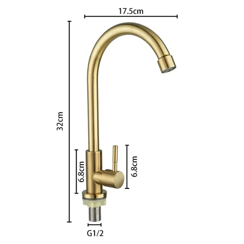 Sharp Stainless Steel Kitchen Faucet With Wall Mounted Spray Head And Single Handle Control For Top Mount Sinks Badass Durable Finish That Is Gonna Last Forever On Your Kitchen Counters