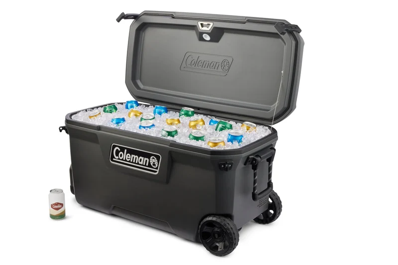 Coleman Convoy 100QT Wheeled | 97 Liter Kühlbox mit Rollen | 5 Tage Kühlung