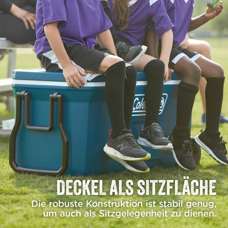 Coleman 100QT Xtreme Wheeled | 94 Liter Kühlbox mit Rollen | 5 Tage Kühlung